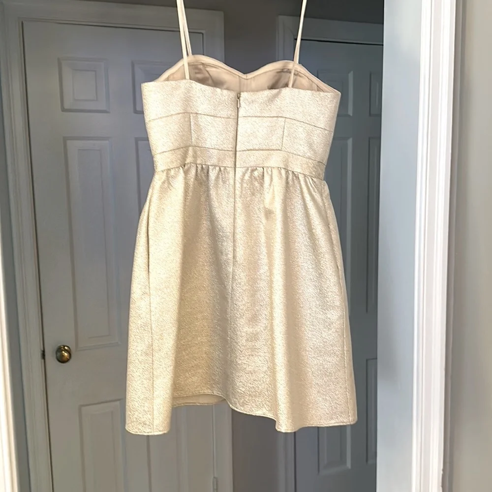 Aiden Women’s Strapless Cocktail Dress in Champagne, size 6 - Picture 5 of 9